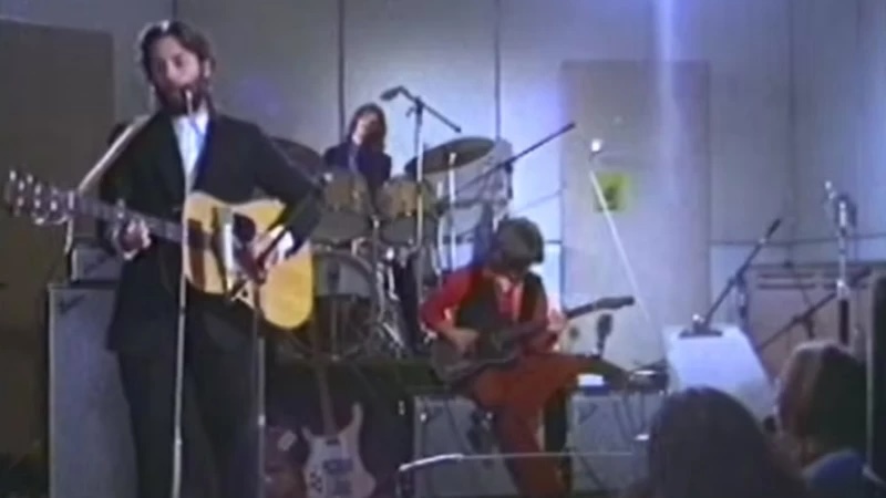 Beatles during Let it Be sessions