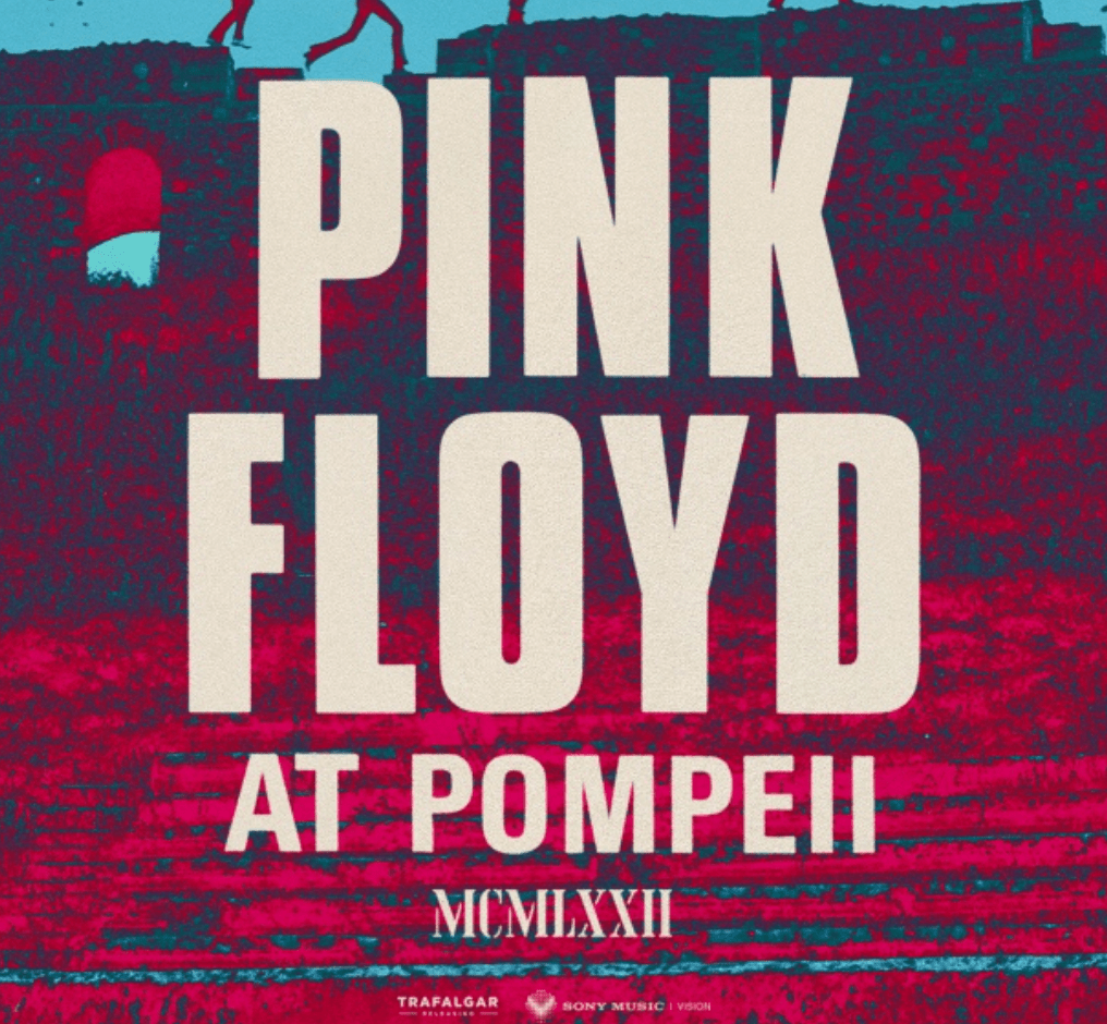 Pink Floyd At Pompeii movie ad art.