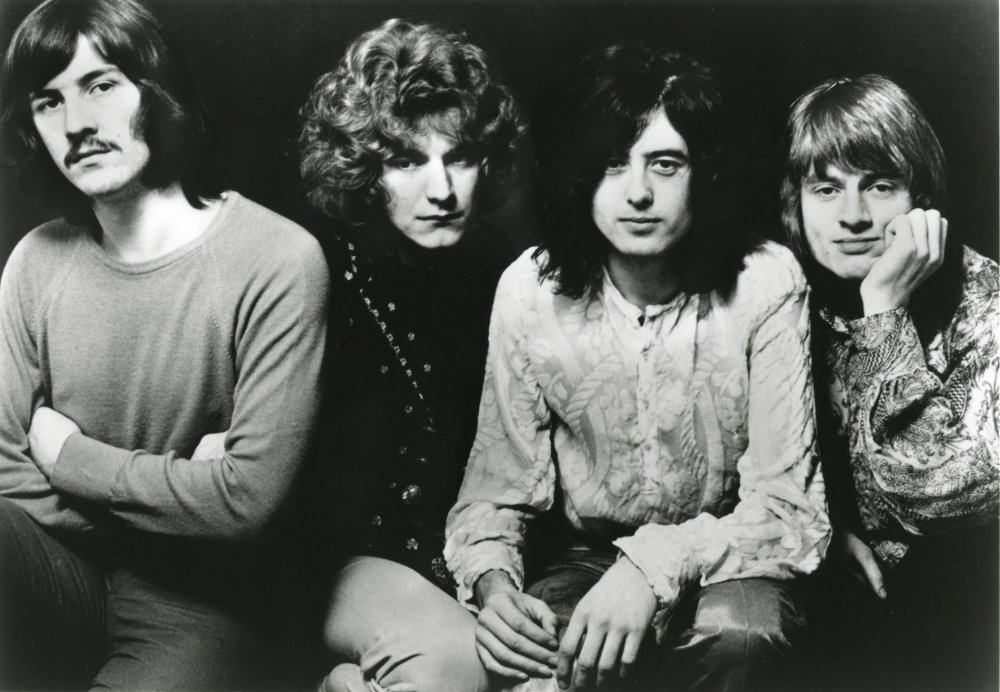Group shot of Led Zeppelin