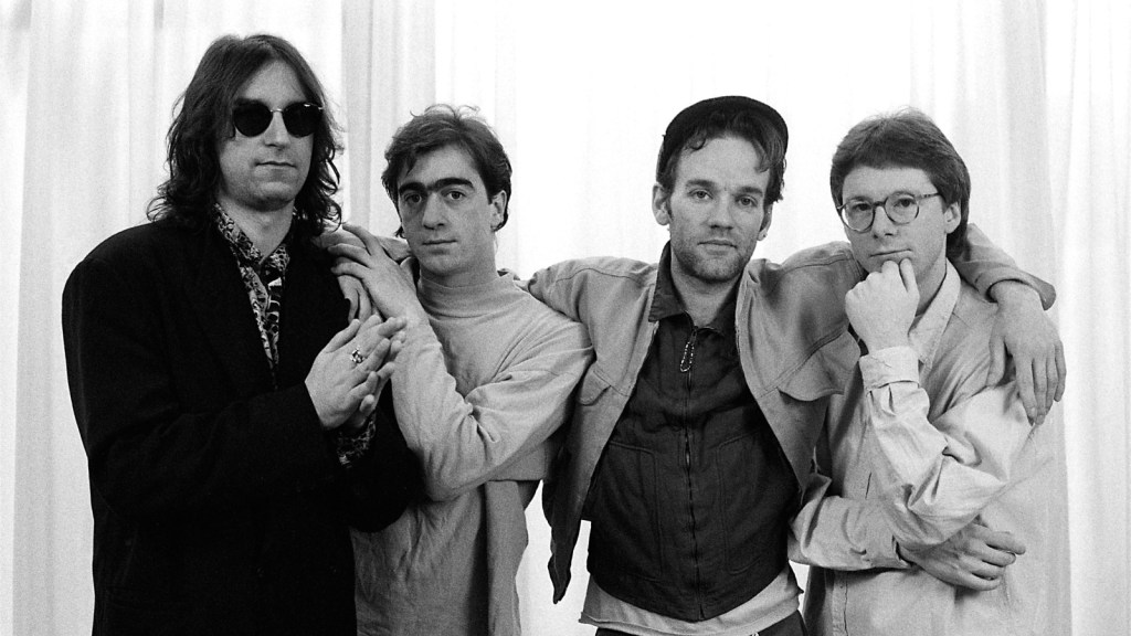 Group shot of R.E.M.