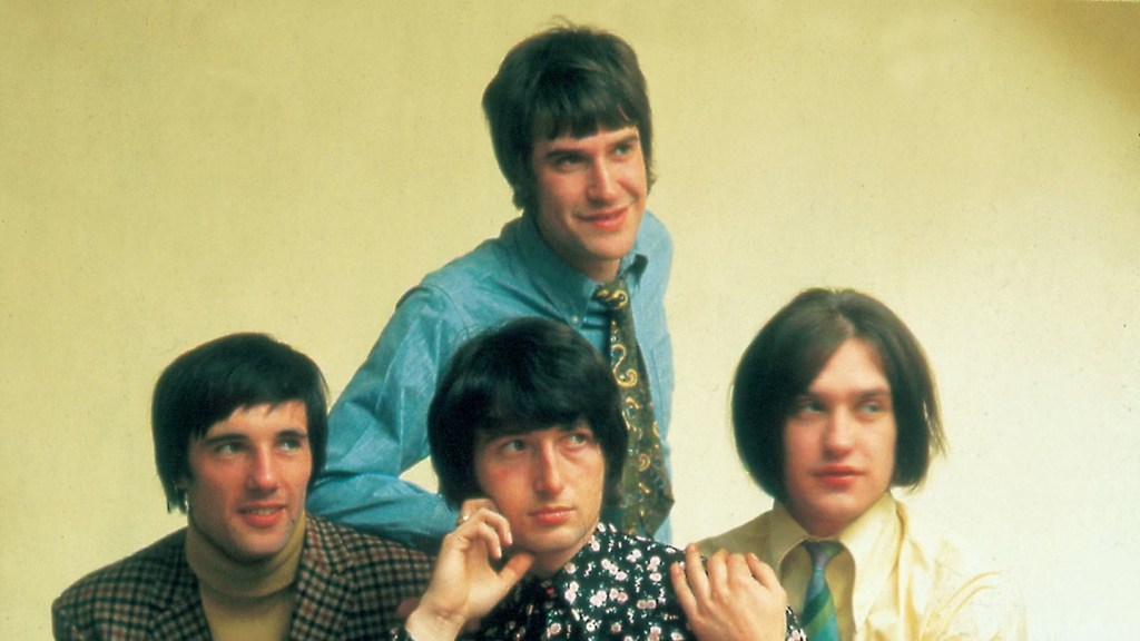 Group shot of the band The Kinks circa 1967