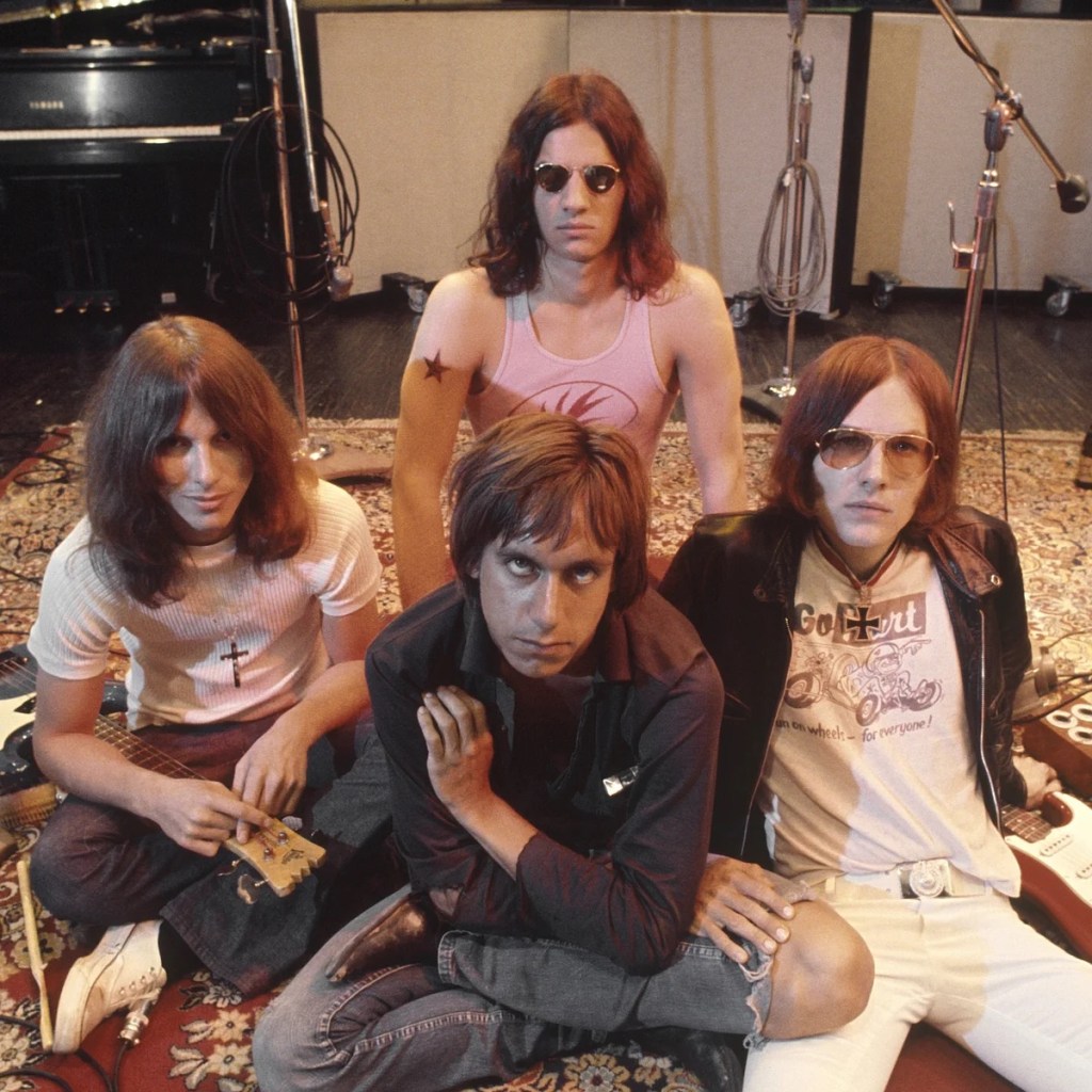 Group shot of the band The Stooges