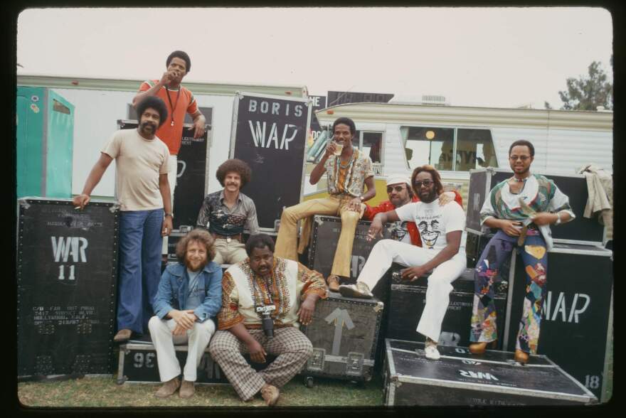 Group shot of the band War