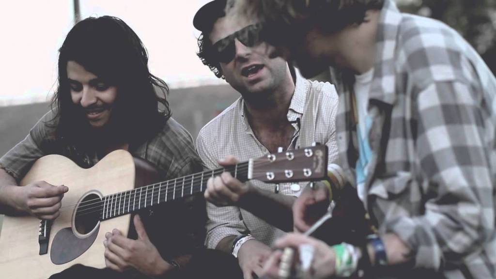 Group shot of the band Middle Brother