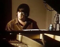 Brian Wilson at piano