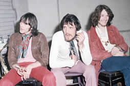 A group shot of the band Traffic circa 1970