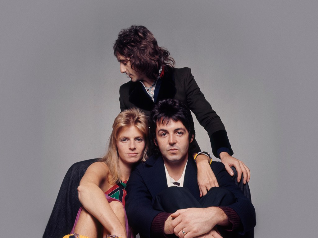 Group photo of Wings for Band On The Run promotion