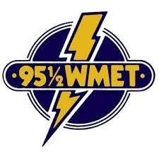 The WMET logo for radio state 95 1/2 in Chicago