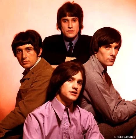 Group shot of The Kinks circa 1965