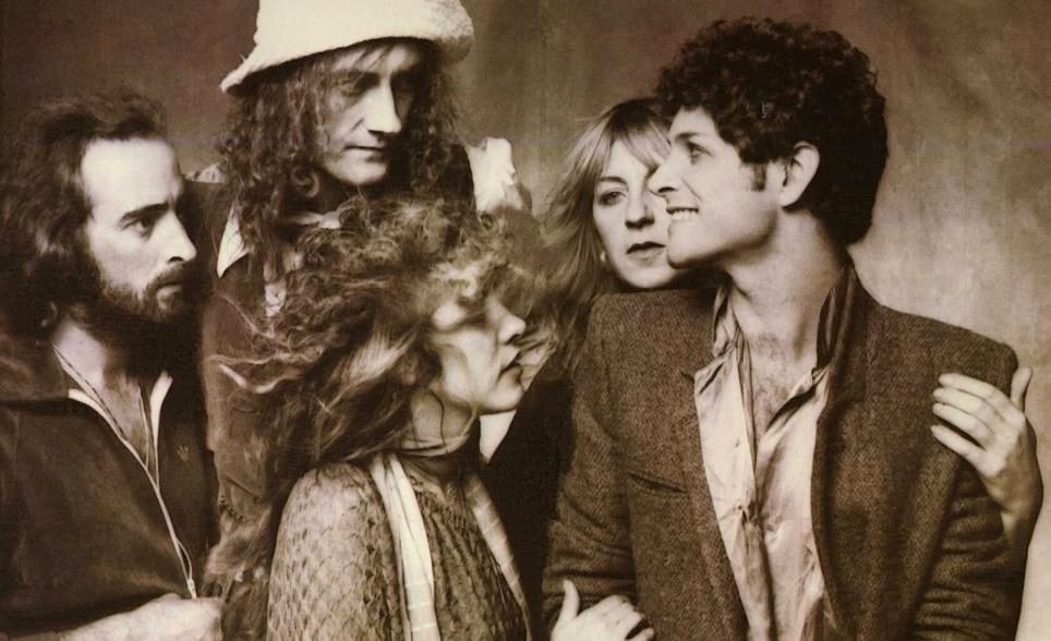 Group shot of Fleetwood Mac circa 1979